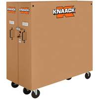 Model 100 Folding Rolling Cabinet with Padlock Cintas