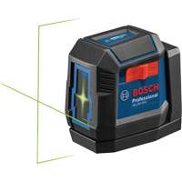 Laser &agrave; lignes crois&eacute;es auto-nivelant &agrave; faisceau vert Cintas