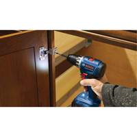 Compact Brushless Drill/Driver Kit, Lithium-Ion, 18 V, 1/2" Chuck, 400 in-lbs. Torque Cintas