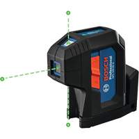 Laser dalignement autonivelant &agrave; faisceau vert &agrave; trois points Cintas