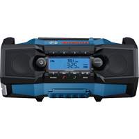 Compact Jobsite Radio with Bluetooth&reg; 5.0, Lithium-Ion, 18 V Cintas