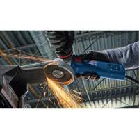 Ergonomic Angle Grinder, 4-1/2", 120 V, 10 A, 11000 RPM Cintas