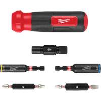 8-IN-1 Multi-Bit & Nut Driver with SHOCKWAVE Impact Duty Bits & Nut Drivers, 8-1/3" L, Cushion Grip Handle Cintas