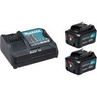 CXT Rapid Charger Starter Kit with (2) 4 Ah Batteries, 12 V, Lithium-Ion Cintas