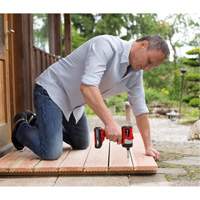 Cordless Impact Driver Kit, 1/4", 1240 in-lbs Max. Torque, 18 V, Lithium-Ion Cintas
