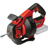TE-DA 18/760 Li 18V Cordless Drain Auger (Tool Only), Powered, 25' Cable Length, 1/4" Cable Diameter Cintas