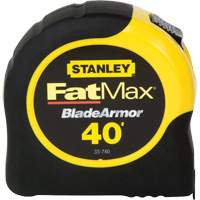 Ruban &agrave; mesurer FatMax Classic avec saillie de 11', 1-1/4" x 40', Marques de goujon Imp&eacute;rial Cintas