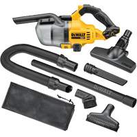 Aspirateur &agrave; main sans fil pour d&eacute;chets secs, 20 V, Capacit&eacute; 0,18 gal Cintas