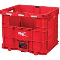 Caisse Packout, 15-3/4" x 18-5/8" x 15", Noir/Rouge Cintas