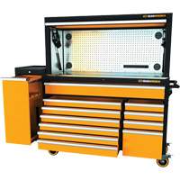MEGAMOD Master Mechanics Tool Set in Premium Modular Foam Trays with Tool Storage & Shop Equipment, 1331 Pieces Cintas