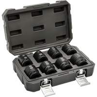Jeu de douilles m&eacute;triques &agrave; 6 pans, 8 Mcx, Chocs, Prise de 3/4" Cintas