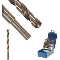 SST+ Reduced Shank Drill Bit, 17/32", High Speed Steel, 4-13/16" Flute, 135° Point Cintas