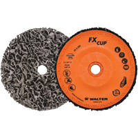 Brosse-boisseau FX, 4-1/2" dia., Oxyde d'aluminium Cintas