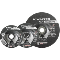 Meules &agrave; moyeu d&eacute;port&eacute; - B&eacute;ton type 27, 4-1/2" x 1/8", Arbre de 7/8", Type 27 Cintas