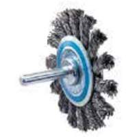 Knot Twisted Mounted Wire Wheel, 2-3/4" Dia., 0.02" Fill Cintas