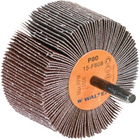 Flap Wheels-Coolcut Flap Wheels, Aluminum Oxide, 80 Grit, 3" x 1-1/2" x 1/4" Cintas
