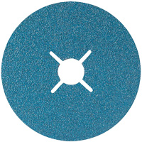 ALLSTEEL Topcut Sanding Disc, Zirconium, 24, 5" Dia x 7/8" Arbor Cintas
