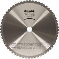 Cut Off Saw Blade for Portable Cut Off Saws, 12", 60 Teeth, Metal Use Cintas