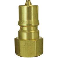 Bouchon pour raccord hydraulique rapide, 1/4" dia., Laiton Cintas