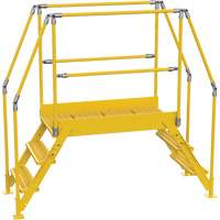 &eacute;chelles de liaison, 90-1/2" Port&eacute;e hors tout, 30" ha x 60" p, 24" Largeur de la marche Cintas