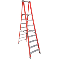 Escabeaux industriels robustes Pro Platform (s&eacute;rie FXP1700), 8', Cap. De 300 lb Cintas