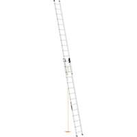 &eacute;chelle coulissante Jobsite Series, Cap 250 lb, 28' h, Calibre 3 Cintas