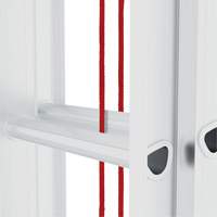 &eacute;chelle coulissante Jobsite Series, Cap 200 lb, 24' h, Calibre 3 Cintas
