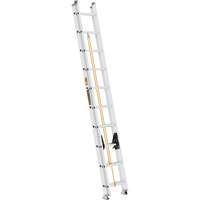 &eacute;chelle coulissante Jobsite Series, Cap 225 lb, 20' h, Calibre 2 Cintas