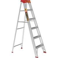 Step Ladder, 6', Aluminum, 200 lbs. Capacity, Type 3 Cintas