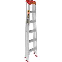 Step Ladder, 6', Aluminum, 200 lbs. Capacity, Type 3 Cintas