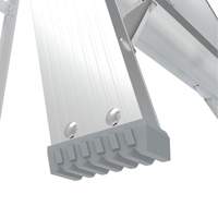 Step Ladder with Paint Tray, 10', Aluminum, 225 lbs. Capacity, Type 2 Cintas