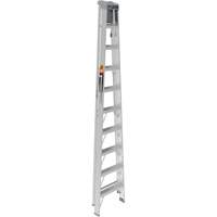 Step Ladder with Paint Tray, 10', Aluminum, 225 lbs. Capacity, Type 2 Cintas