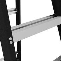 Step Ladder with Paint Tray, 10', Fibreglass, 250 lbs. Capacity, Type 1 Cintas