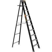 Step Ladder with Paint Tray, 10', Fibreglass, 250 lbs. Capacity, Type 1 Cintas