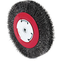Meule 101F-3M &agrave; fils cr&ecirc;p&eacute;s, 6" dia., Fils 0,014", Arbre 1/2"/2"/5/8" Cintas