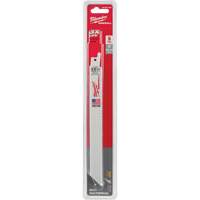 Lame de scie alternative Sawzall, Bim&eacute;tal, 10-14 Dents par pouce, 8" lo x 5/8" la Cintas