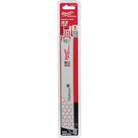 Lame The Torch Ice Hardened Sawzall, Bim&eacute;tal, 10 Dents par pouce, 9" lo x 1" la Cintas
