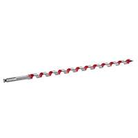 Longue m&egrave;che h&eacute;licoidale pour perceuse, Diam&egrave;tre de 3/4", Cannelure 15", Tige 7/16" hexagonal Cintas