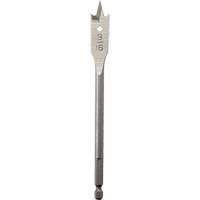 Flat Boring Bit, 9/16" Diameter, 1/4" Hex Shank, 6" Length Cintas