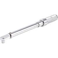 Fixed Head Micrometer Torque Wrench, Click, 3/8" Square Drive, 16-80 ft-lbs. Cintas