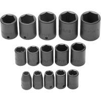 Socket Set, 6 Pcs, Impact, 1/2" Drive Size Cintas