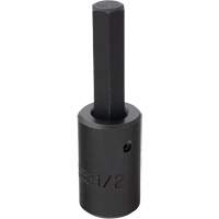Socket Bit, Hex, 1/2" x 3-5/8" L, 1/2" Drive Cintas