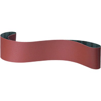 Cloth Belt, 4" W x 36" L, Aluminum Oxide, 80 Grit Cintas