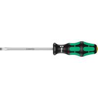 Tapered Slotted Screwdriver, 1.0 mm, 5-1/8" L, Plastic Handle Cintas