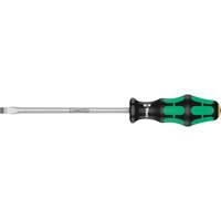 Tapered Slotted Screwdriver, 7 mm, 10-1/16" L, Plastic Handle Cintas