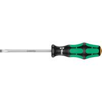 Tapered Slotted Screwdriver, 1/2", 10/1/2" L, Plastic Handle Cintas
