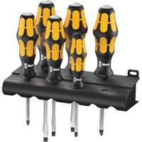Series 900 Screwdriver set Chiseldriver & Rack, 6 Pcs. Cintas