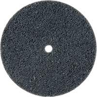 Standard Abrasives 500 Series Soft Density Unitized Wheels, 3" x 1/4", 1/4" Arbor, Fine Grit, Silicon Carbide Cintas