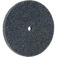 Standard Abrasives 500 Series Soft Density Unitized Wheels, 3" x 1/4", 1/4" Arbor, Fine Grit, Silicon Carbide Cintas
