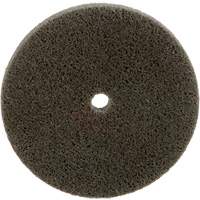Standard Abrasives Unitized Wheel, 3" x 1/4", 1/4" Arbor, Fine Grit, Aluminum Oxide Cintas
